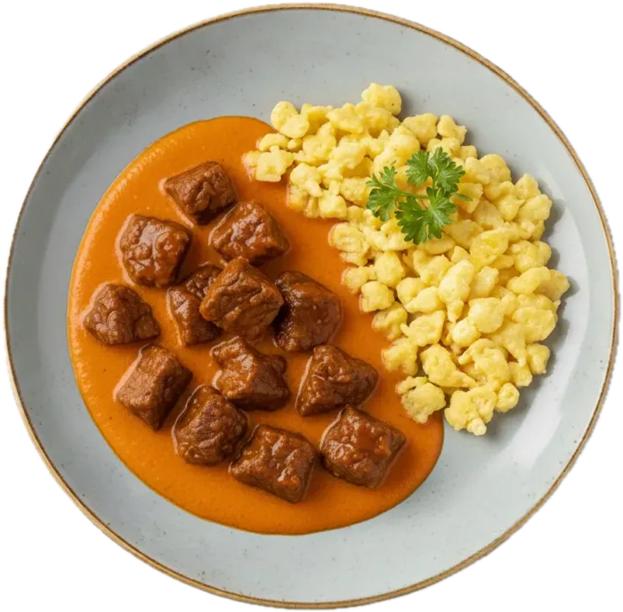 Kalbsrahmgulasch