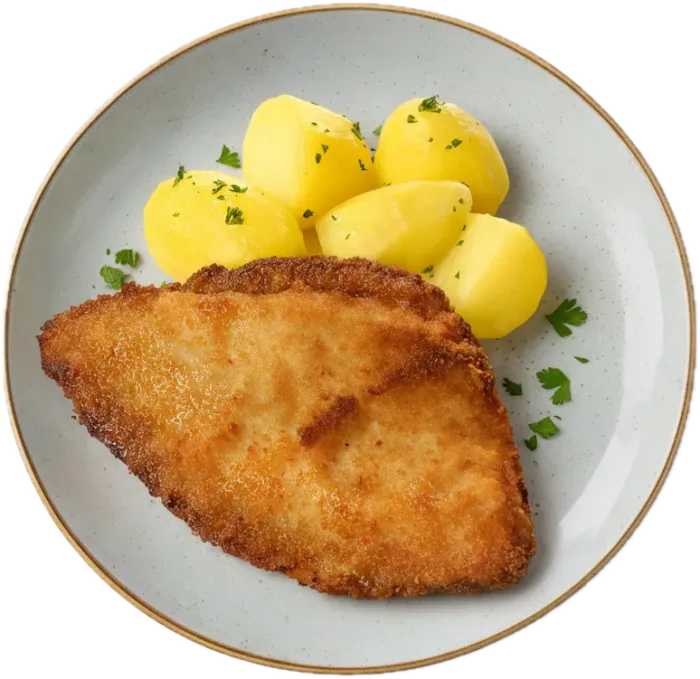 Paniertes Schollenfilet