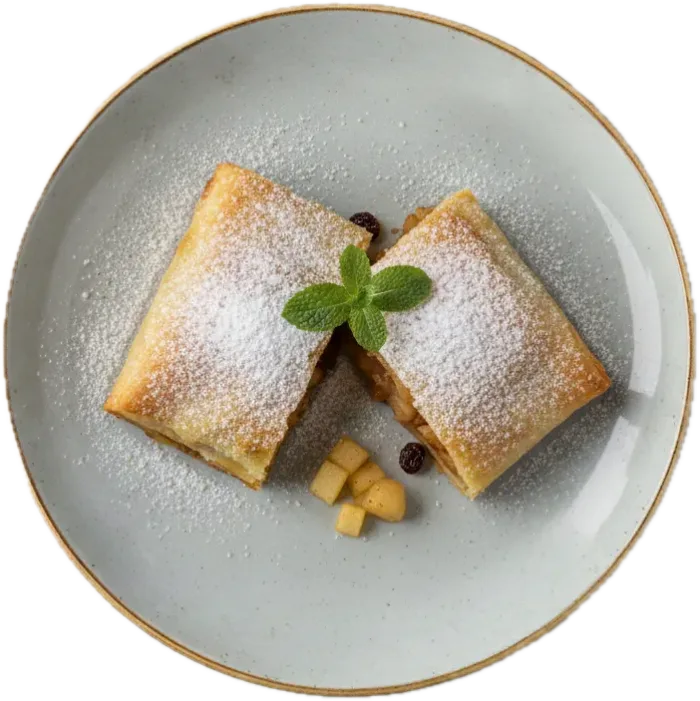 Fruchtig feiner Apfelstrudel