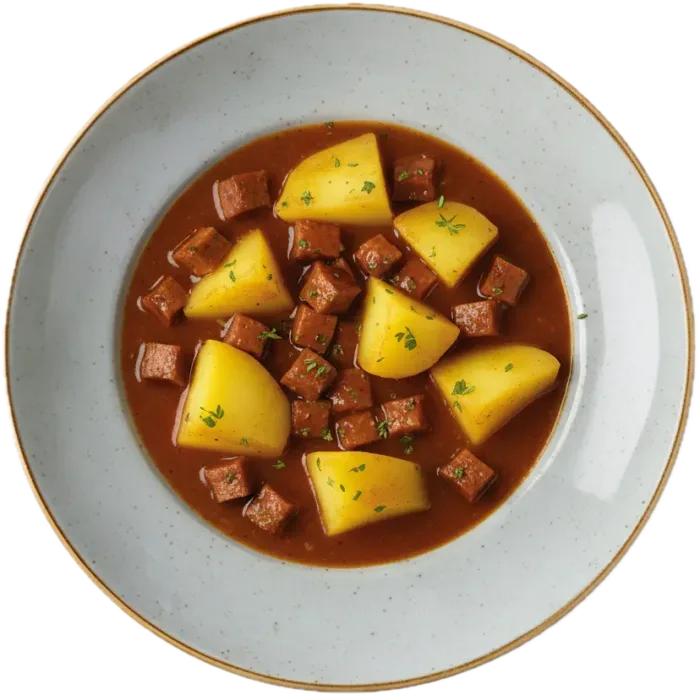 Erdäpfelgulasch