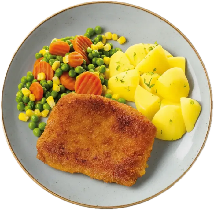 Gebackener Leberkäse