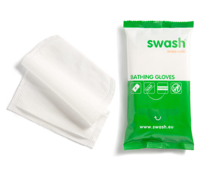 Swash Feuchte Waschhandschuhe – Bild 2