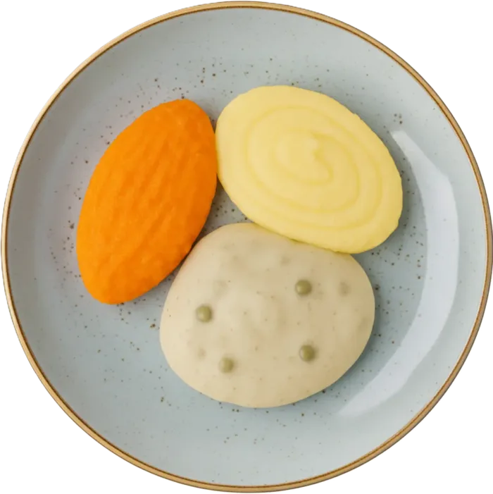 Püriertes à la Königsberger Klopse