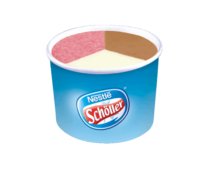 Eis-Dessert Fürst-Pückler-Art