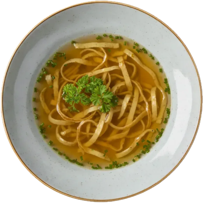 Rindsuppe mit Frittaten