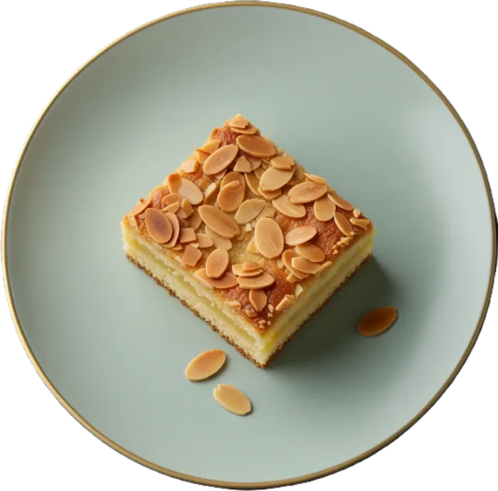 Butterkuchen mit Mandeln