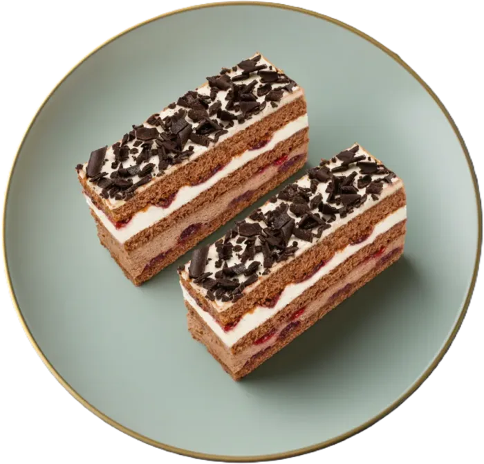 Schwarzwälderkirschschnitte