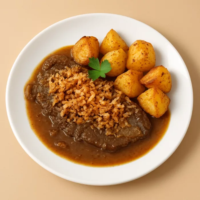 Wiener Zwiebelrostbraten*