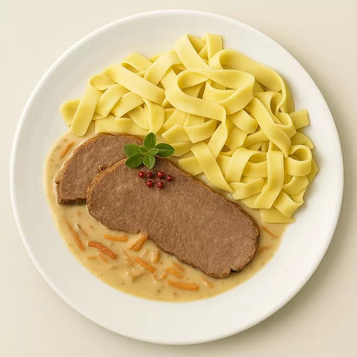 Rahmrindsbraten*