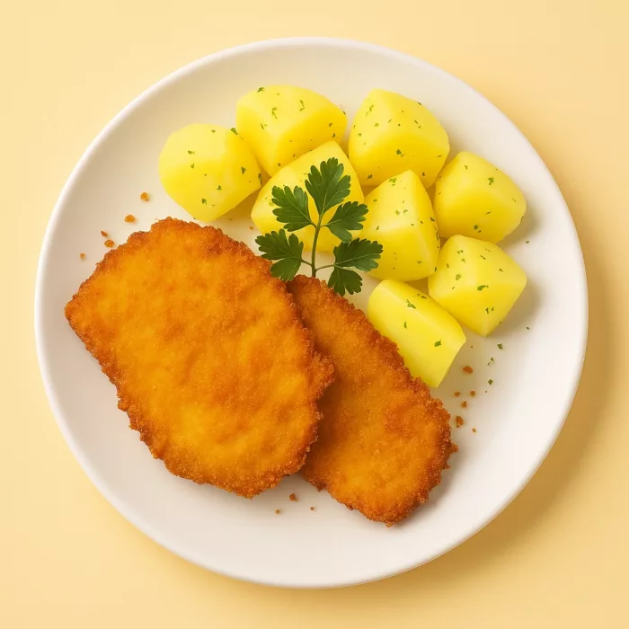 Paniertes Schweinsschnitzel