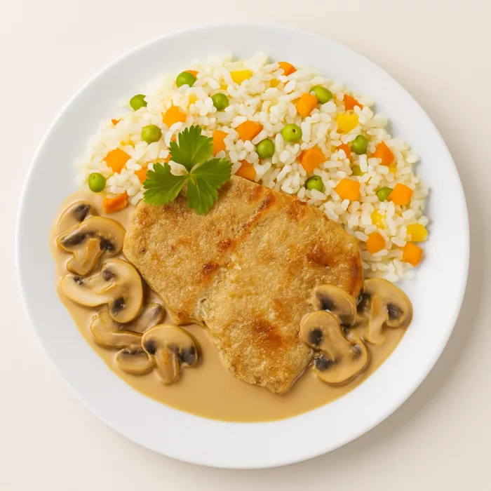 Champignonschnitzel