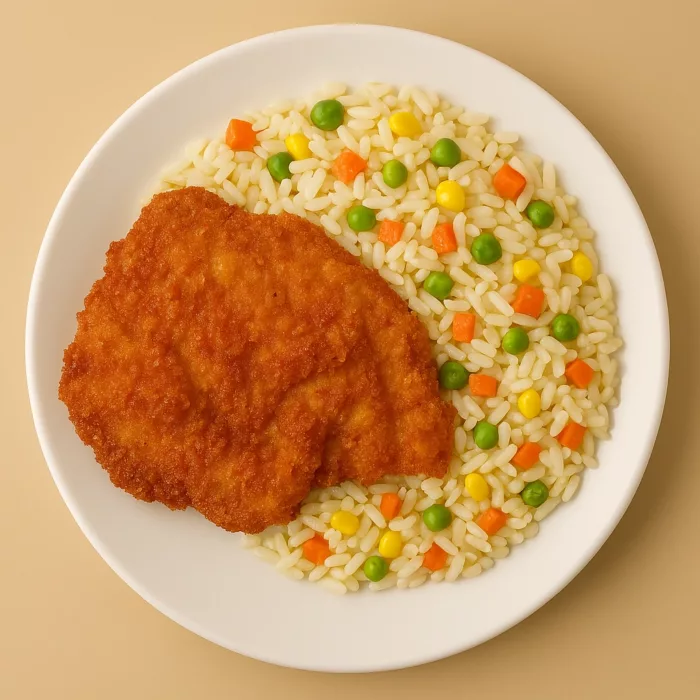 Paniertes Hühnerbrustfilet