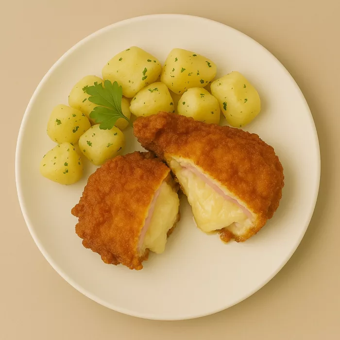 Hühner Cordon Bleu