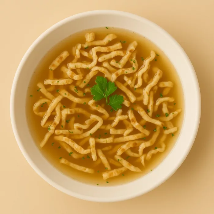 Rindsuppe mit Frittaten