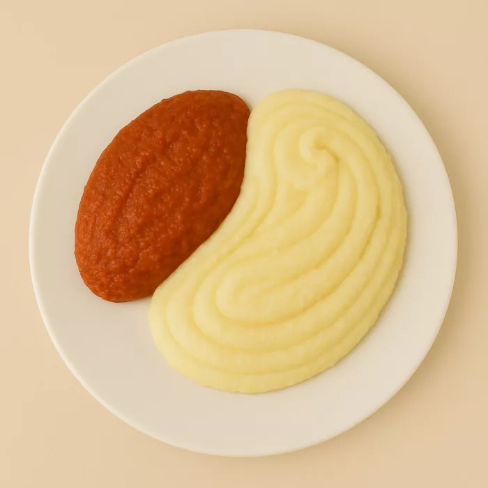 Pürierte Bolognese vom Rind