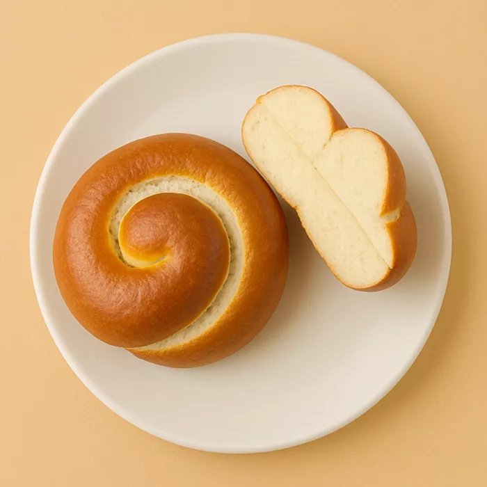 Laugenbrezel mit Butter