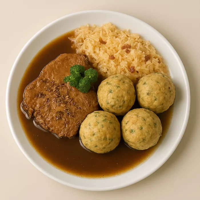 Deftiger Schweinsbraten