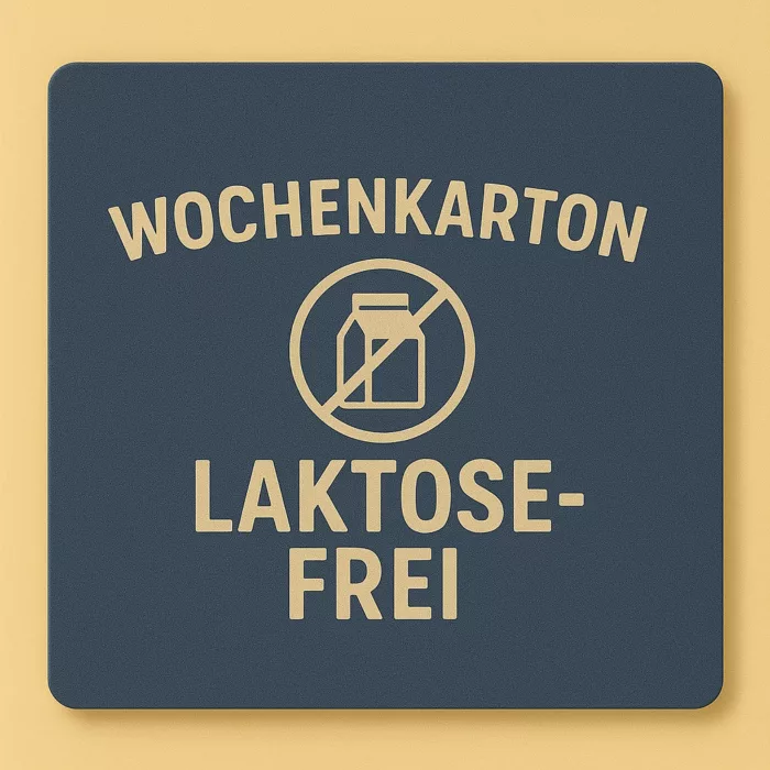 Wochenkarton: Laktosefrei