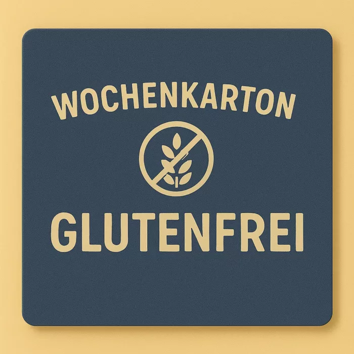 Wochenkarton: Glutenfrei