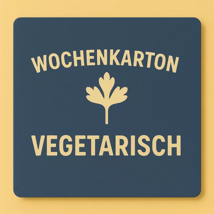 Wochenkarton: Vegetarisch