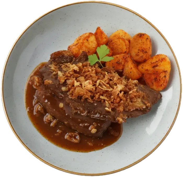 Wiener Zwiebelrostbraten*