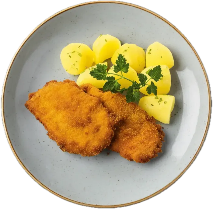Paniertes Schweinsschnitzel