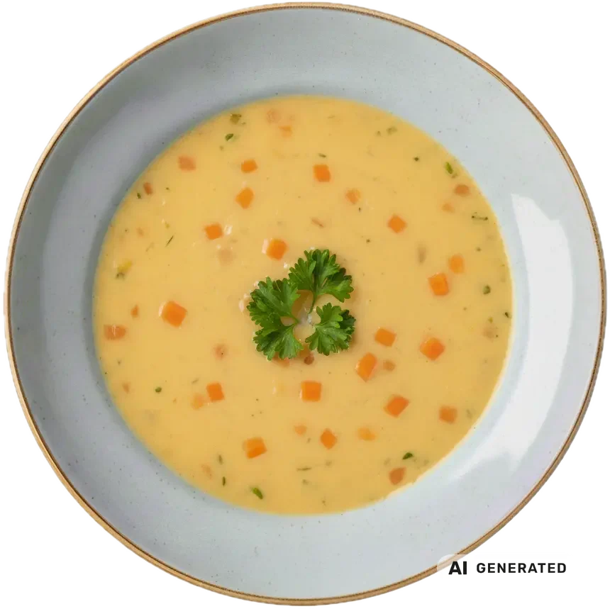 Grießsuppe – KI-generiert