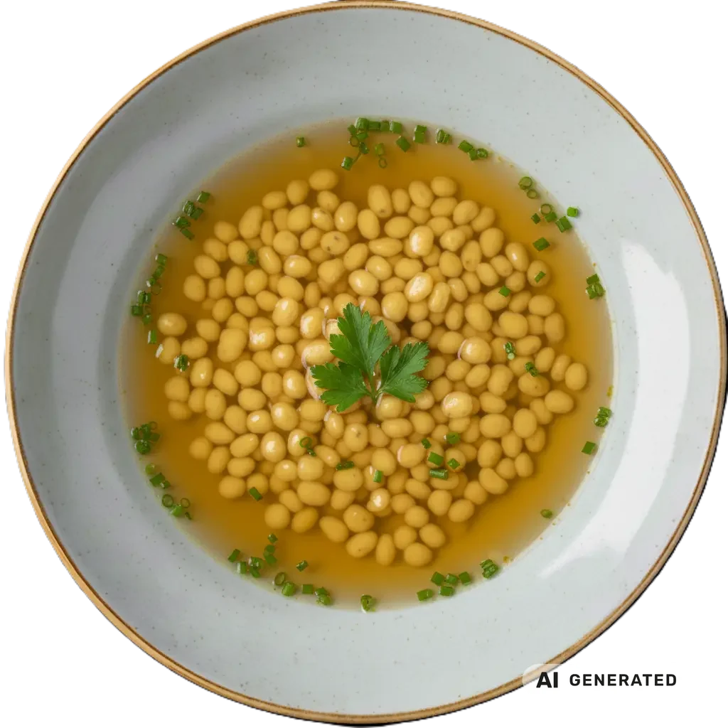 Reibteigsuppe – KI-generiert