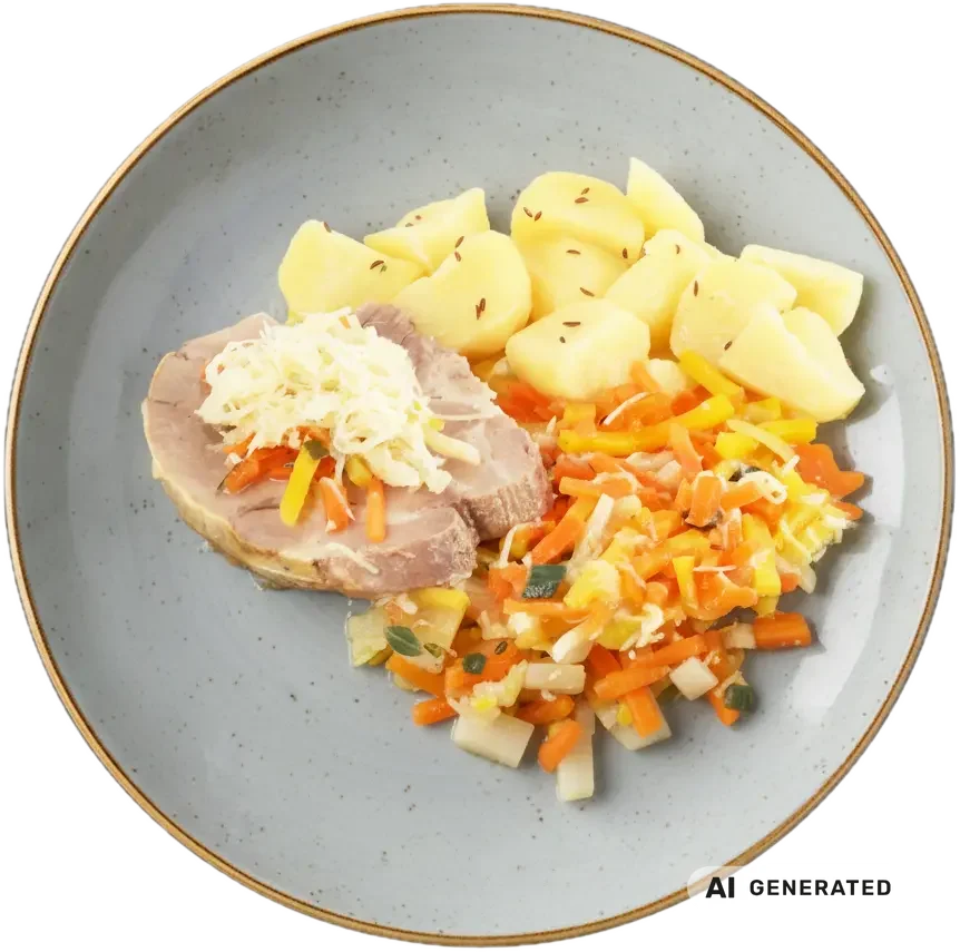 Wurzelfleisch "Steirische Art" – KI-generiert