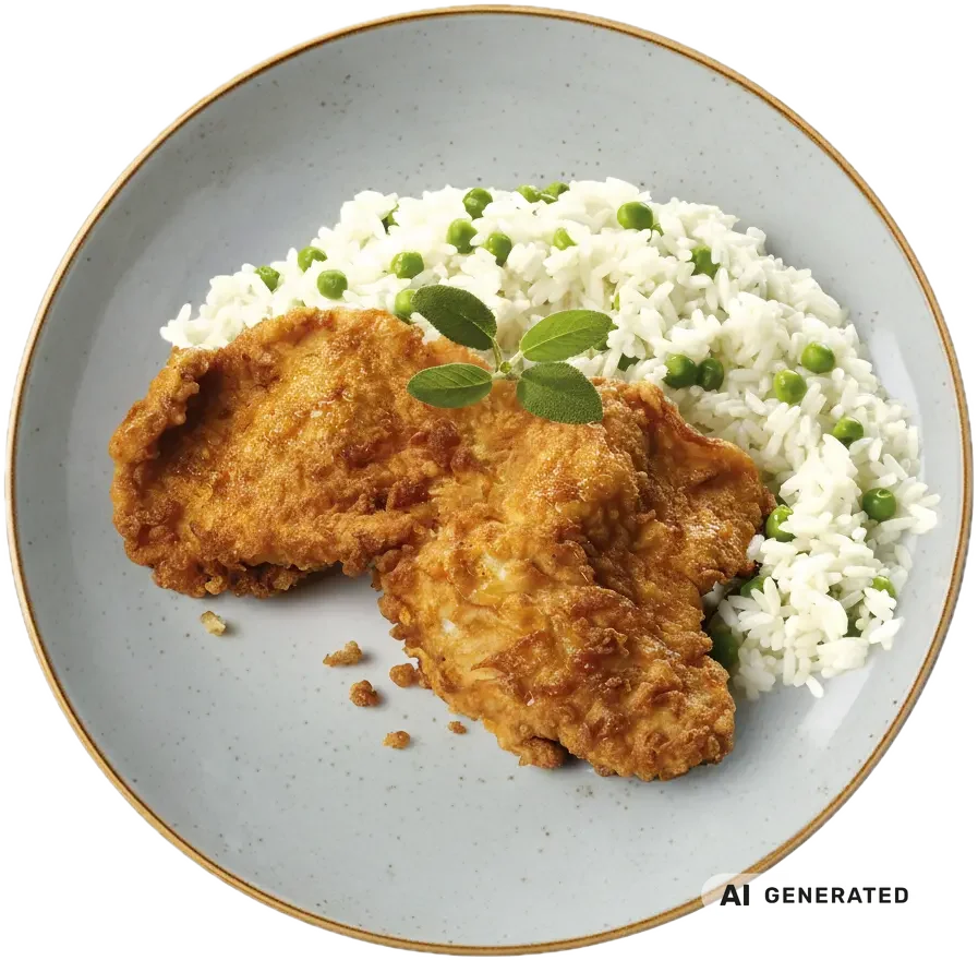 Pariser Schnitzel – KI-generiert