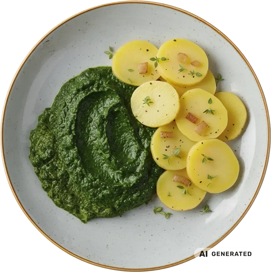 Cremespinat – KI-generiert