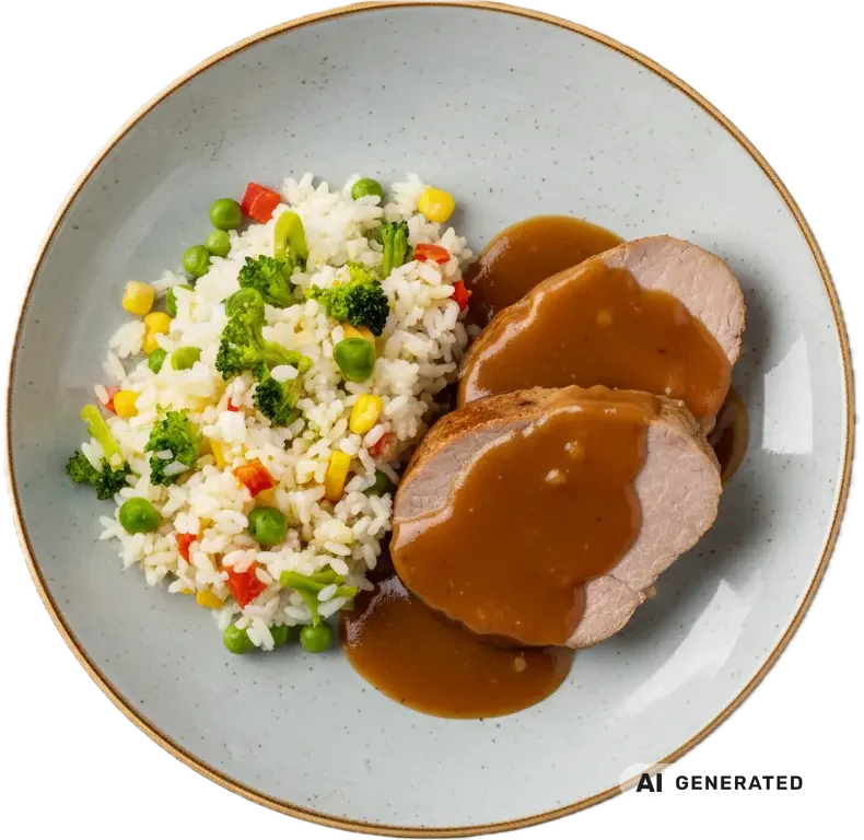 Putenrollbraten – KI-generiert