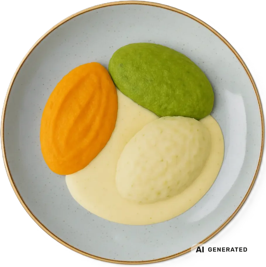 Gemüseteller – KI-generiert