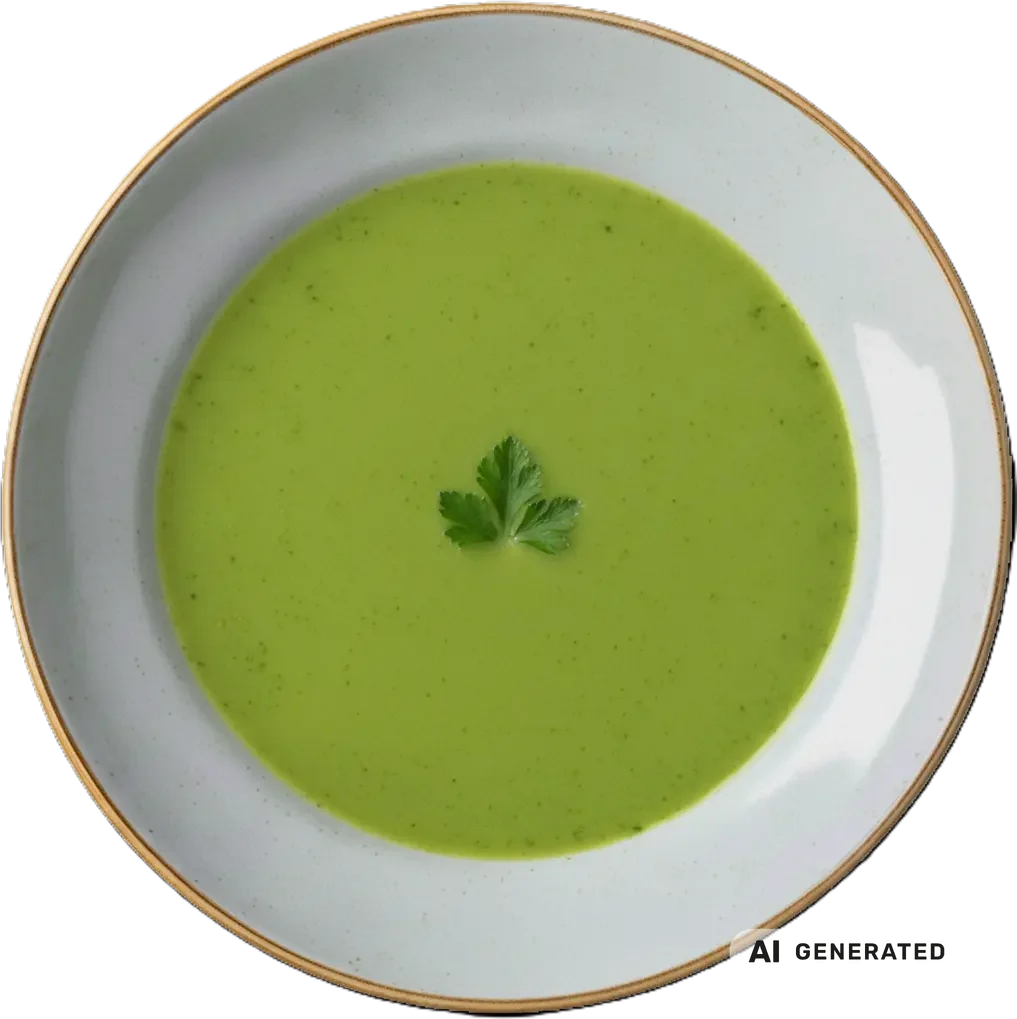 Brokkolicremesuppe – KI-generiert