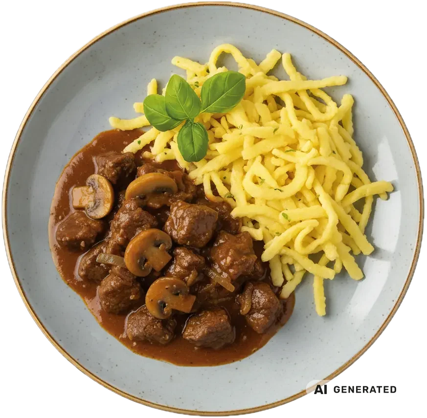 Stroganoff-Topf – KI-generiert