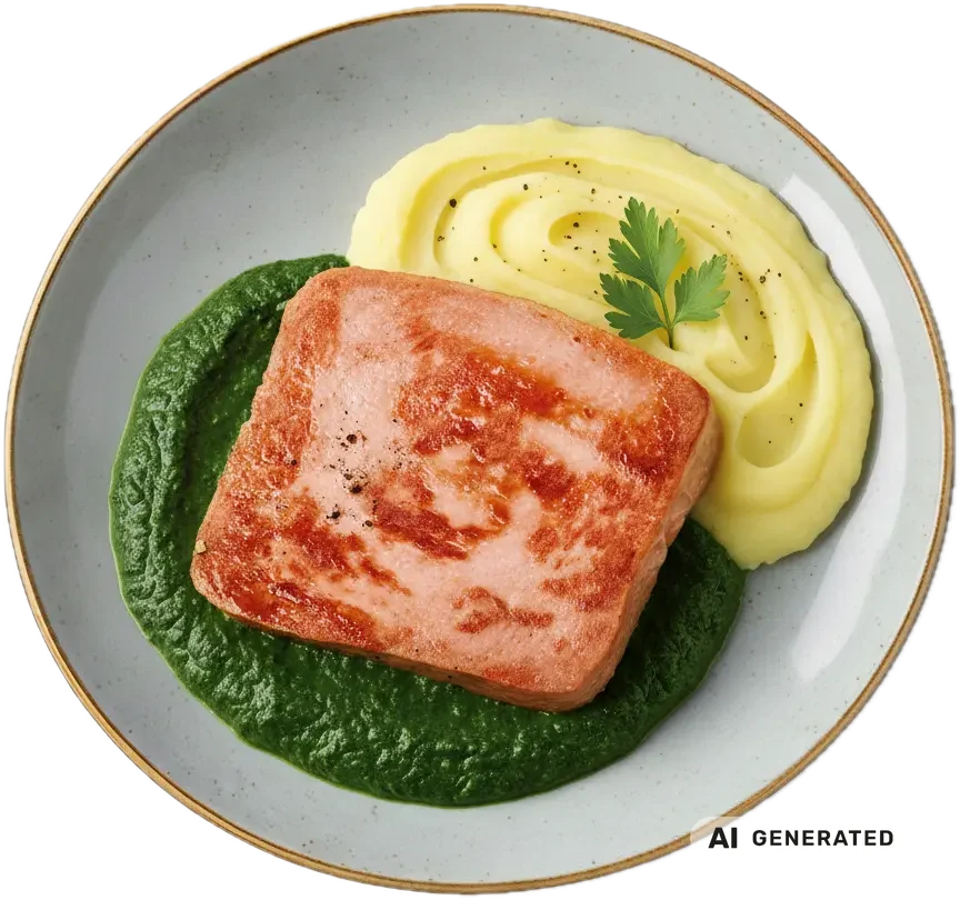 Gebratener Leberkäse – KI-generiert
