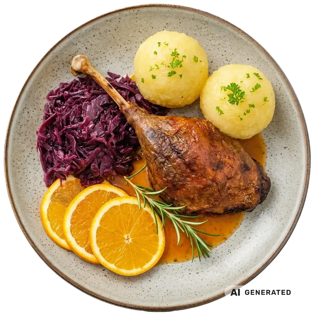 Gänsekeule – KI-generiert